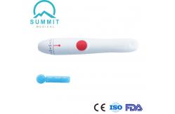 China 10 Depths Adjustable Auto Blood Lancet Pen Finger Pricking Lancing Device supplier