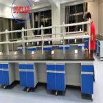 Heat Resistant Laboratory Working Table Lab Casework 3000*1500*850mm for sale