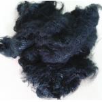 polyester staple fiber dope dyed black for yarn spinning and non woven for sale