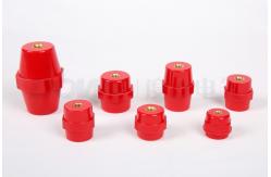 China BMC BUSBAR INSULATOR RED SUPPORT INSULATOR PIN-BUSBAR INSULATOR supplier