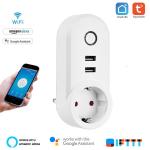 Tuya 10A WIFI Smart Plug Socket 30M Wifi Controlled Power Outlet for sale