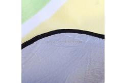 China Manufacturer stripe padded beach mat foldable picnic mat flannel sleeping mat supplier