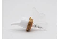 China Long Nasal Mist Sprayer Pump Half Cap For Plastic Bottles supplier