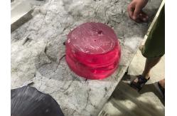 China Customized Ruby Sapphire Polished Rod Ingot Ky Growth Method Diameter 1 - 120mm supplier