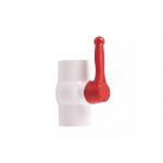 2 Way Straight Through Type Manual PVC Ball Valve UPVC Fixed Control Flow Water for sale