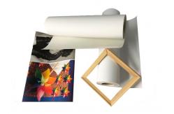 China Large Format Eco Solvent Inkjet Printable Cotton Canvas Matte Artist Stretched supplier
