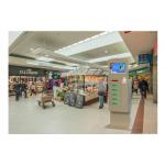 Coins / Bills Accepted Train Station , Cell Phone Charging Tower Station With Deposit Locker