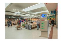 China Coins / Bills Accepted Train Station , Cell Phone Charging Tower Station With Deposit Locker supplier