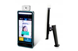 China Body Temperature Face Recognition Terminal Access Control 8inch Screen 42 ℃ supplier