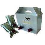 Customized Juice Bags In Box Packaging With Accessories Like Tap / Spout for sale
