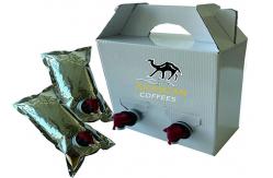 China Customized Juice Bags In Box Packaging With Accessories Like Tap / Spout supplier