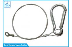 China Safety Cable With Attenuator Steel Wire Rope With Fitting Head 4mm 1x19 supplier