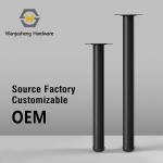 Heavy Duty Adjustable Round Metal Furniture Legs Extendable Durable Support Feet for Office Desks & Coffee Cabinets Tables for sale