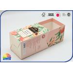 250gsm Solid Bleached Sulphate Folding Carton Box Gold Stamping For Tea Packing