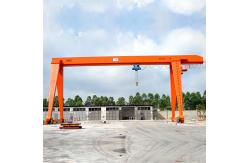 China Remote Wireless Control Single Girder Cantilever Gantry Crane 20t With Electric Hoist supplier