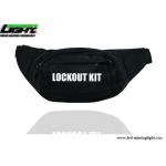 Waist Bag Polyester Fabrics Lock Out Tag Out Kits for sale
