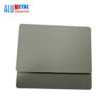 4mm Titanium Zinc Metal Composite Panel  Mould Proof Rheinzink 1000mm Bronze Finish for sale