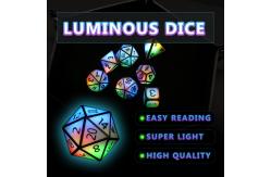 China Ultra Long Standby LED Rechargeable Game Dice Set Dragon And Dungeon supplier