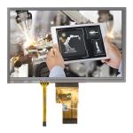 RGB Interface 9 Inch TFT LCD 800*480 Dots With Resistive Touch Screen for sale