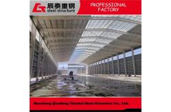 China Prefab Customized Steel Structure Poultry House For Efficient / Hygienic Bird Rearing supplier