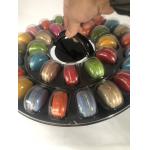 Beautiful Portable Macaron Transparent Plastic Tray Chocolate Candy Box