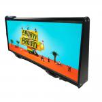Full Color 5000nits P2.5 Car Roof LED Signs 3840Hz High Refresh rate for sale