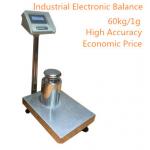 Platform scale INIB-3040 60Kg/1g 30*40CM Industry alloy steel weight Bench Scale With Sticker Printer and Big LED display 220VAC for sale