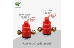 China KSD301 Thermostat Temperature Protector Controller Switch Manual Reset Auto Reset Thermal Fuse supplier