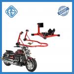 PVC Wheel Movable Motorcycle Stand Front Lift Red Rear Engine for sale