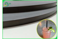 China Good Tensile Black Straw Paper Roll For Drinking Paper Straws supplier