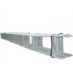 Width 200mm Rectangle Hole Construction Ladder Block Wire Mesh Galvanized for sale