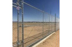 China 6ft Galvanized Chain Link Fence Wire Mesh Used For Playground supplier