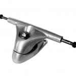 Professional 6.25 Inch Polished cool skateboard trucks Aluminum Silver White for sale