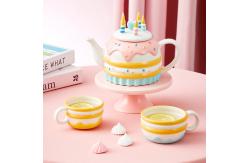 China Elegant Ceramic Tea Coffee Set In Classic / Modern Design Makes Ideal Presents supplier