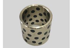 China Phosphor Cast Bronze Bearings Graphite Plugged Bushings Durable Material supplier