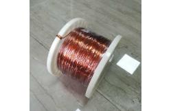 China High Quality Flat / Rectangular Magnet Wire 220 Degree Enamel Coated Copper Flat Wire supplier