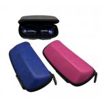 Stylish Multicolor Irregular Sports Vintage Oil Wax PU Leather Eyewear Case for sale