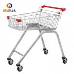 New Design Metal Shopping Trolley Cart For Supermarket for sale