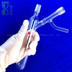 High Temperature Fused Quartz Threaded Tube Ground Quartz Glass Tube for sale