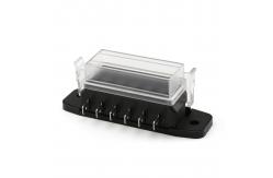 China 6P 6 way multiway blade auto fuse box holder block supplier