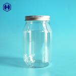 Airtight 630ML 31OZ 70mm Plastic Mason Jar Jam Packaging for sale