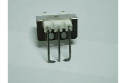 China Ceramic Electric Ignition Electrodes 3 Pin For Powder Coating Oven supplier