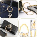 Heavy Duty Metal O Rings Keychain Webbing Belts Hardware Accessories