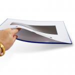 A4 Magnetic File Pocket Document Display Frame Reusable Magnetic Document Holder