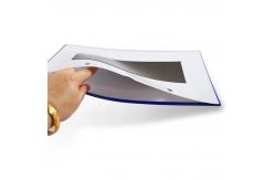 China A4 Magnetic File Pocket Document Display Frame Reusable Magnetic Document Holder supplier