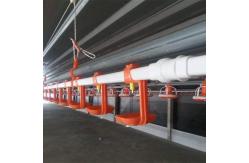 China Orange Chicken Watering System Low Pressure Automatic Poultry Watering System supplier