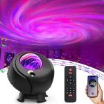 2022 Newest Galaxy Music star Projector Lamp Romantic Nebula Aurora Starry Bedside Atmosphere Lamp with Remote controlle for sale