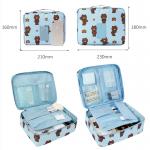 Beauty Waterproof Travel Zipper Portable Makeup Cosmetic Bags for sale