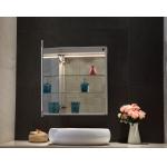 Hotels Illuminated LED Lighted Mirror Cabinet high Visibility With Defogger for sale