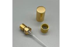 China Elegant Gold Perfume Spray Aerosol Valve for Cosmetic  Fragrance Dispensing And Packaging supplier